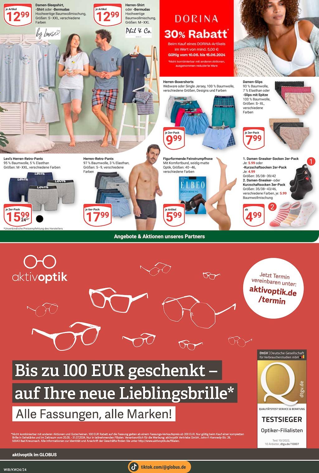 Globus Aktueller Prospekt ab Montag Seite 25