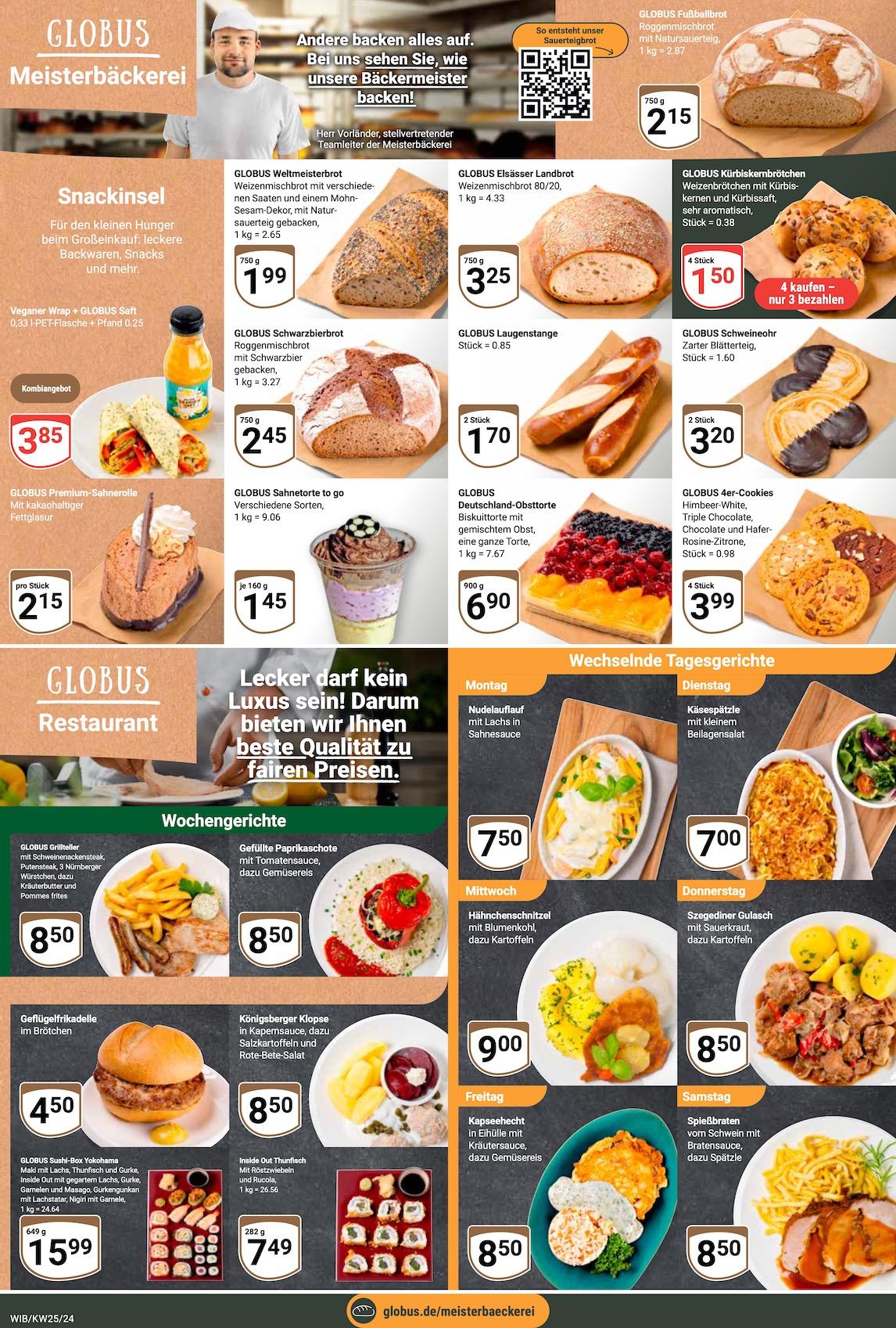 Globus Aktueller Prospekt ab Montag Seite 4