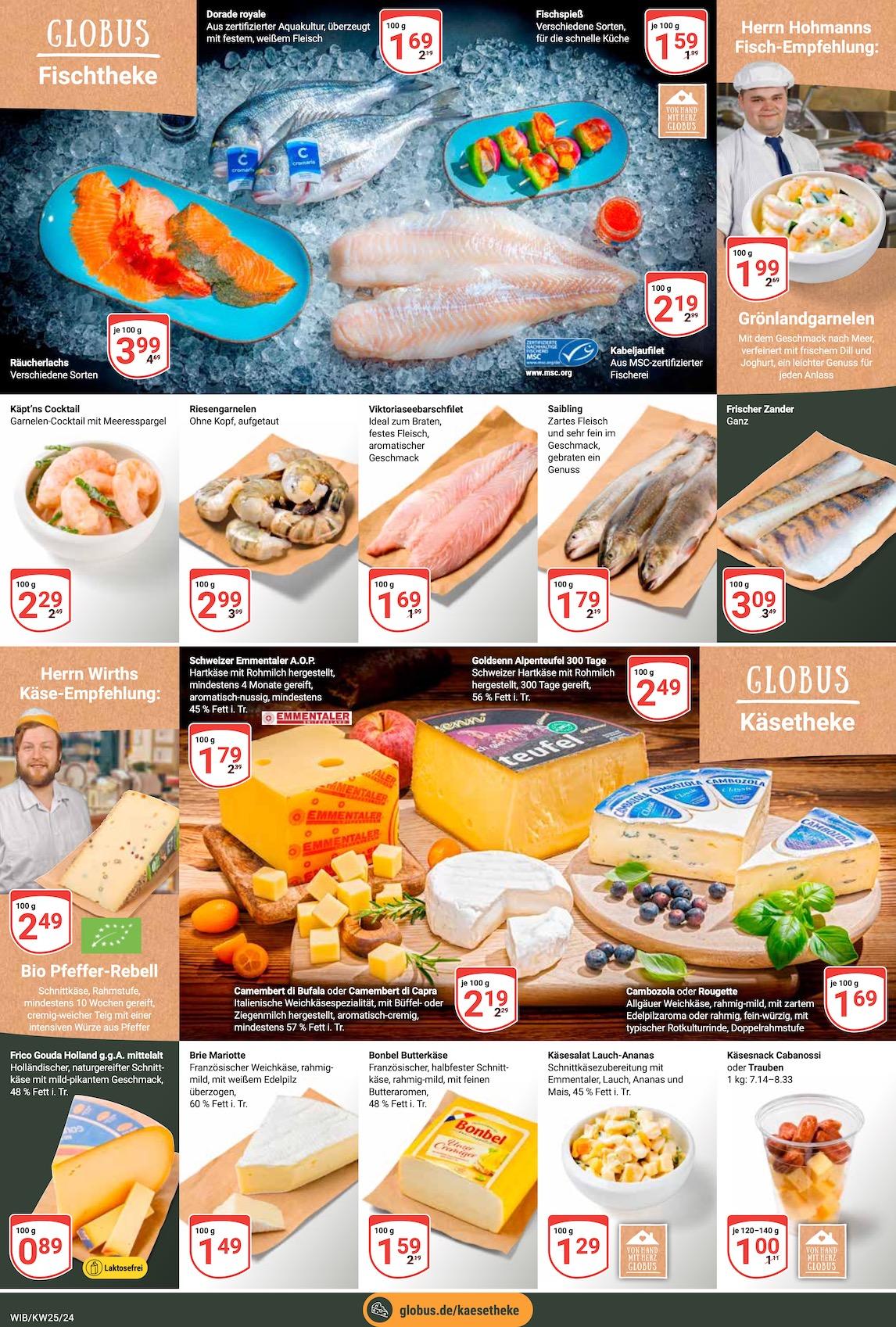 Globus Aktueller Prospekt ab Montag Seite 6