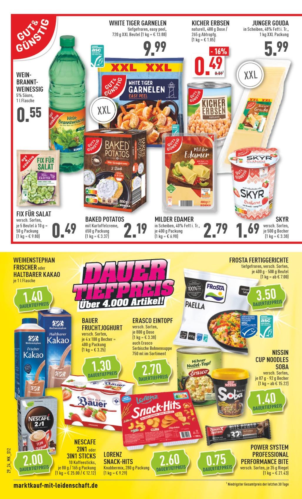 Marktkauf Aktueller Prospekt ab Montag Seite 12