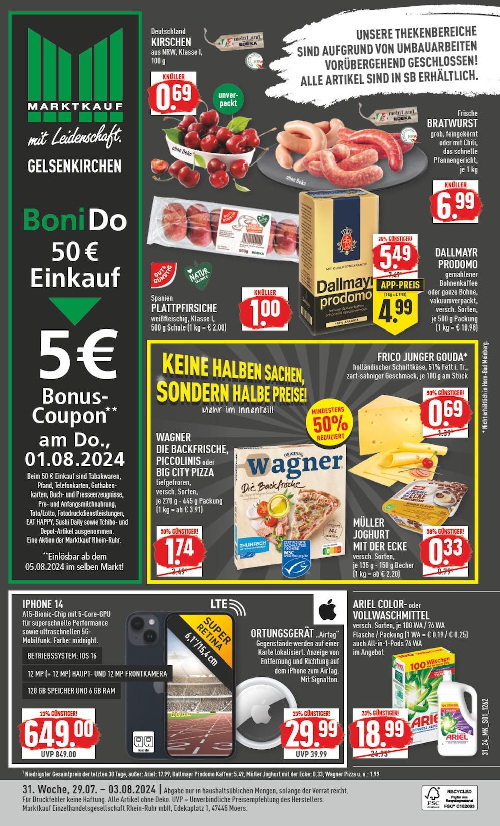 Marktkauf Aktueller Prospekt ab Montag Seite 1