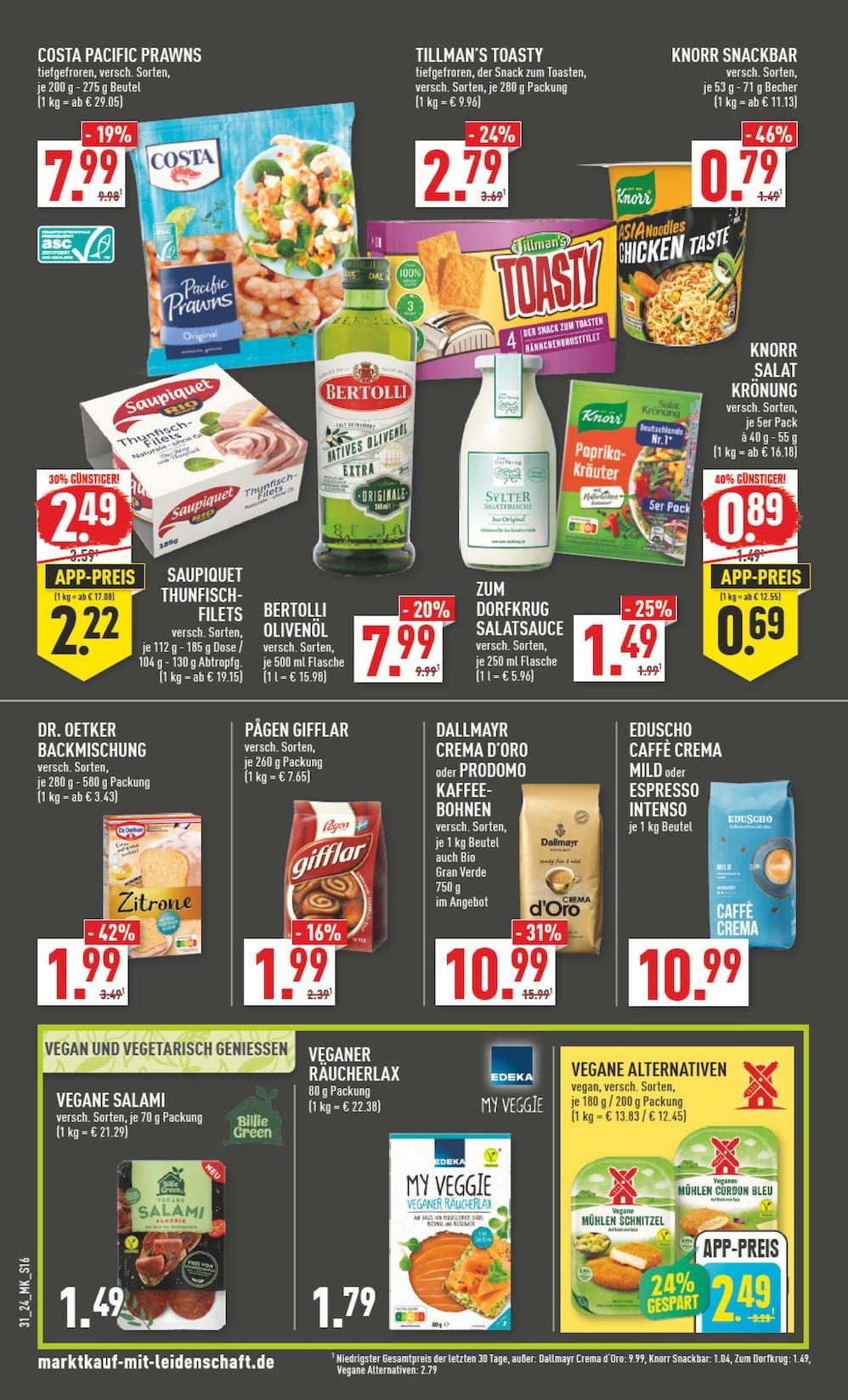Marktkauf Aktueller Prospekt ab Montag Seite 16