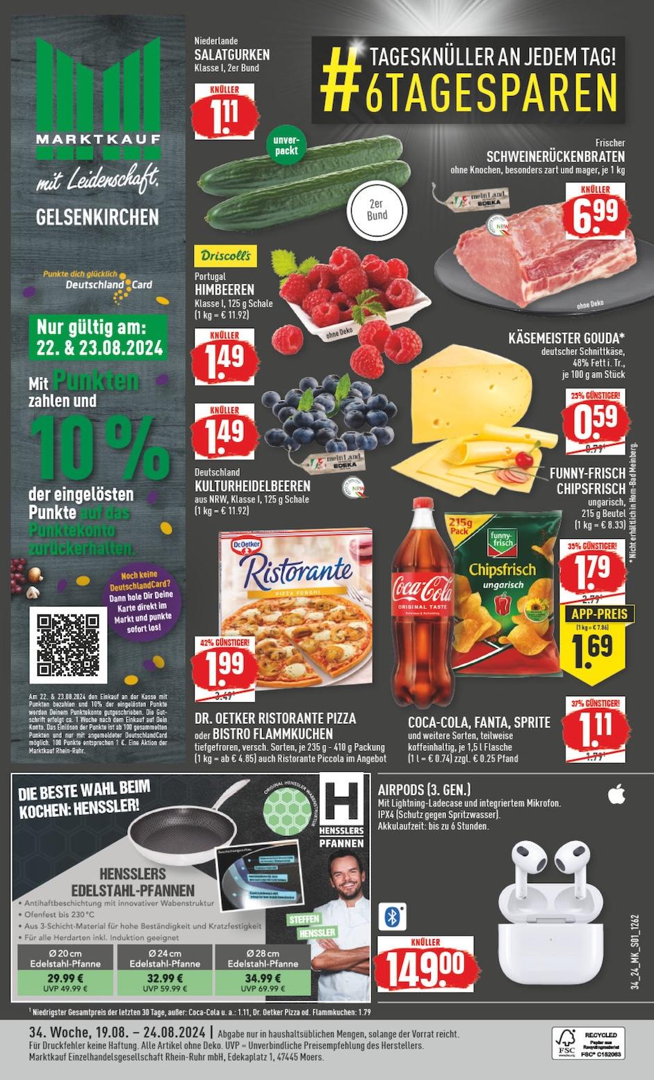 Marktkauf Aktueller Prospekt ab Montag Seite 1