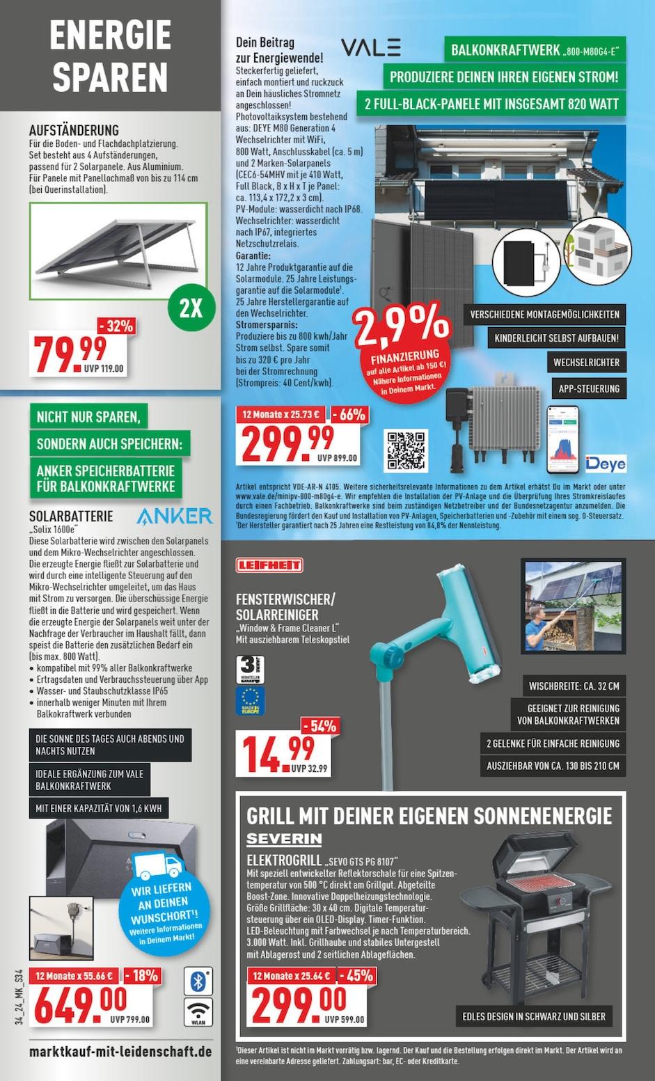 Marktkauf Aktueller Prospekt ab Montag Seite 34