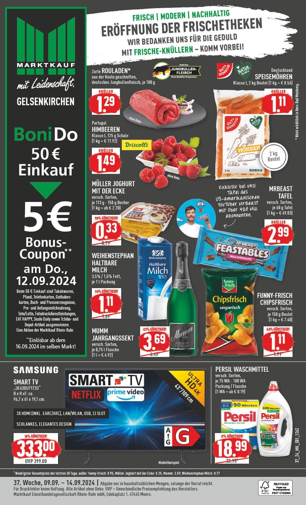 Marktkauf Aktueller Prospekt ab Montag Seite 1