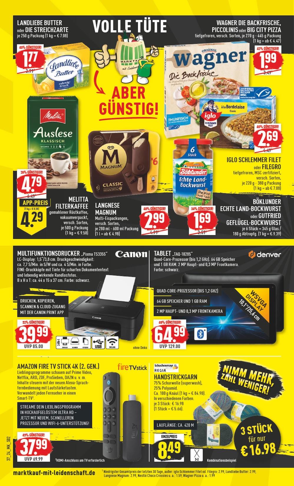 Marktkauf Aktueller Prospekt ab Montag Seite 2