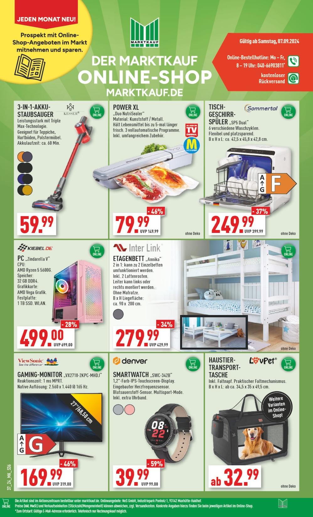 Marktkauf Aktueller Prospekt ab Montag Seite 36