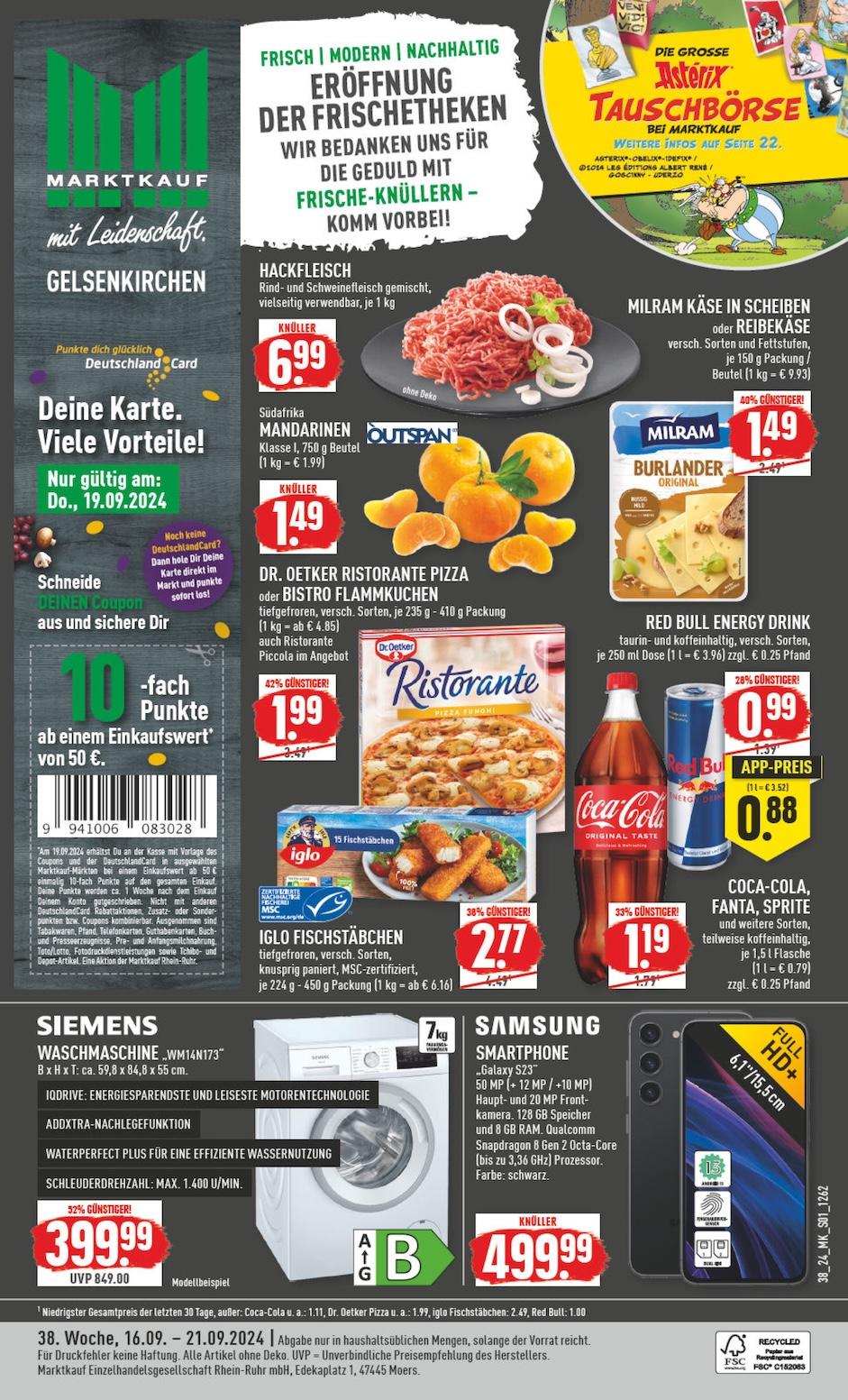 Marktkauf Aktueller Prospekt ab Montag Seite 1