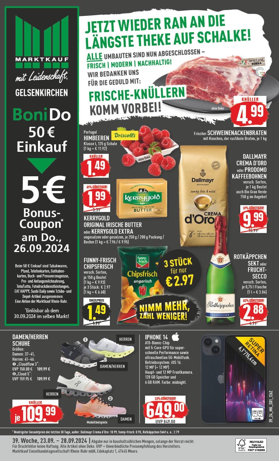 Marktkauf Aktueller Prospekt ab Montag Seite 1