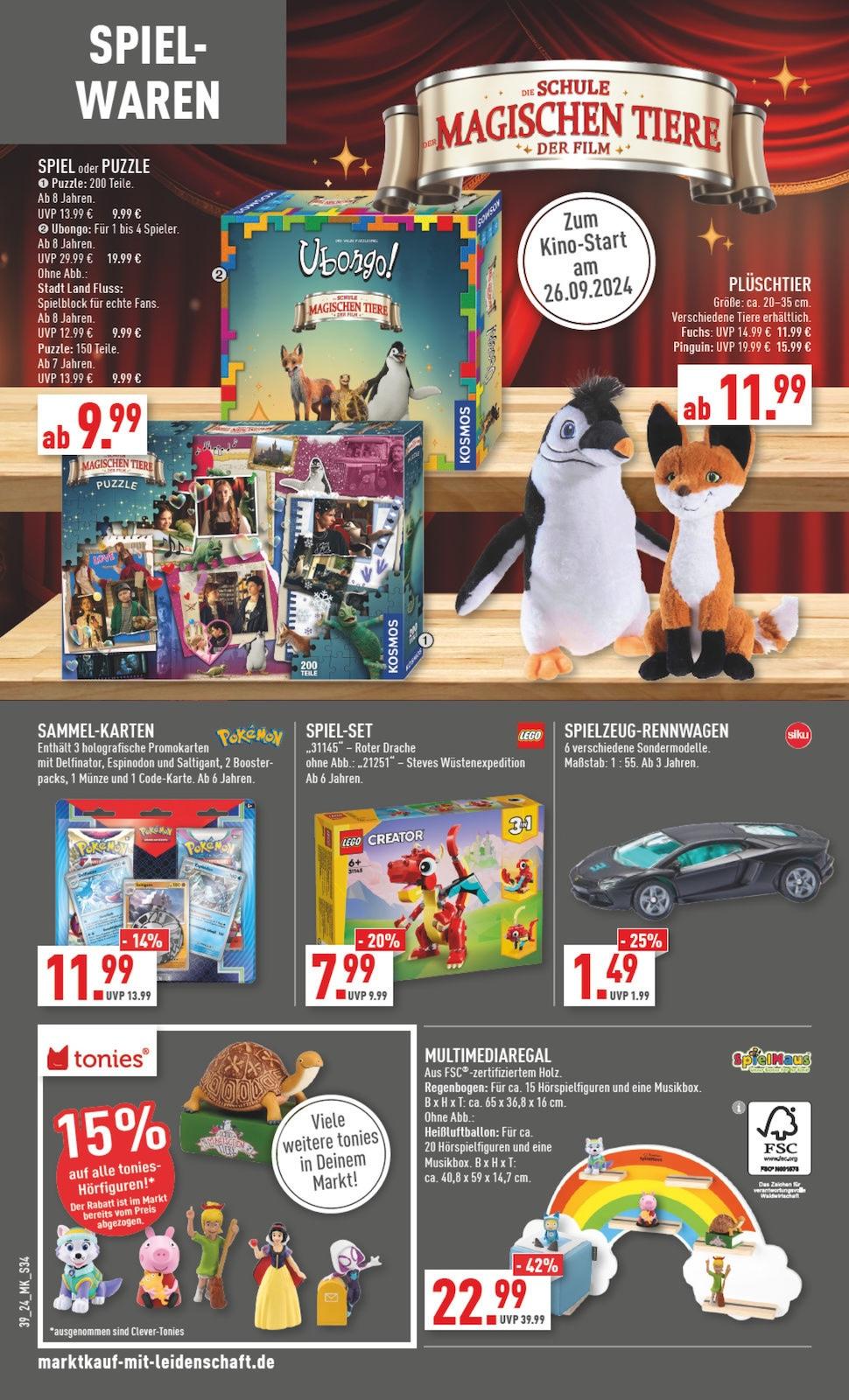 Marktkauf Aktueller Prospekt ab Montag Seite 34