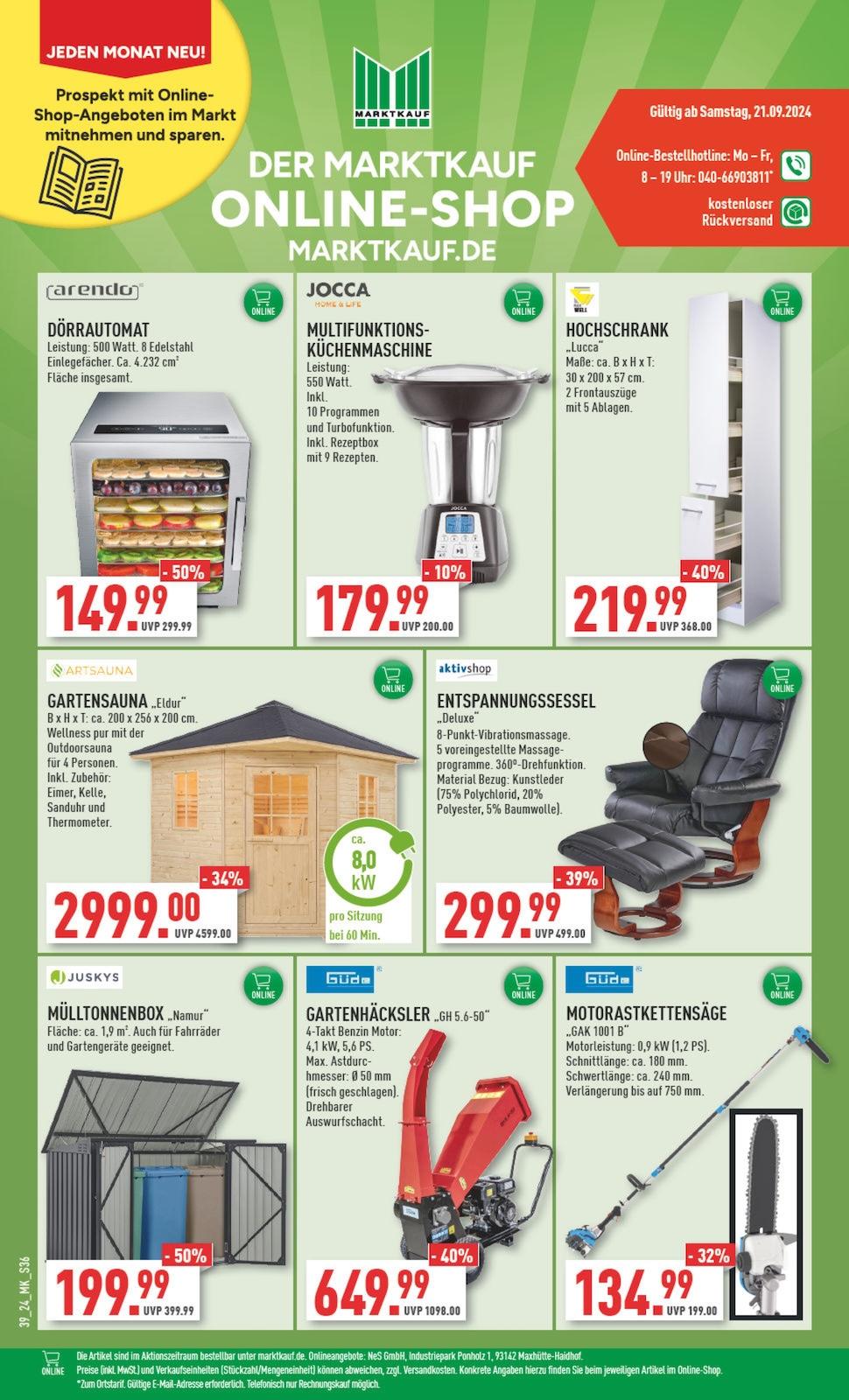 Marktkauf Aktueller Prospekt ab Montag Seite 36