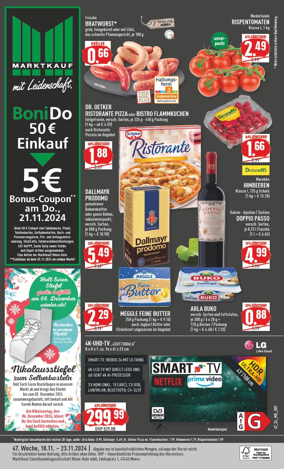 Marktkauf Aktueller Prospekt ab Montag Seite 1