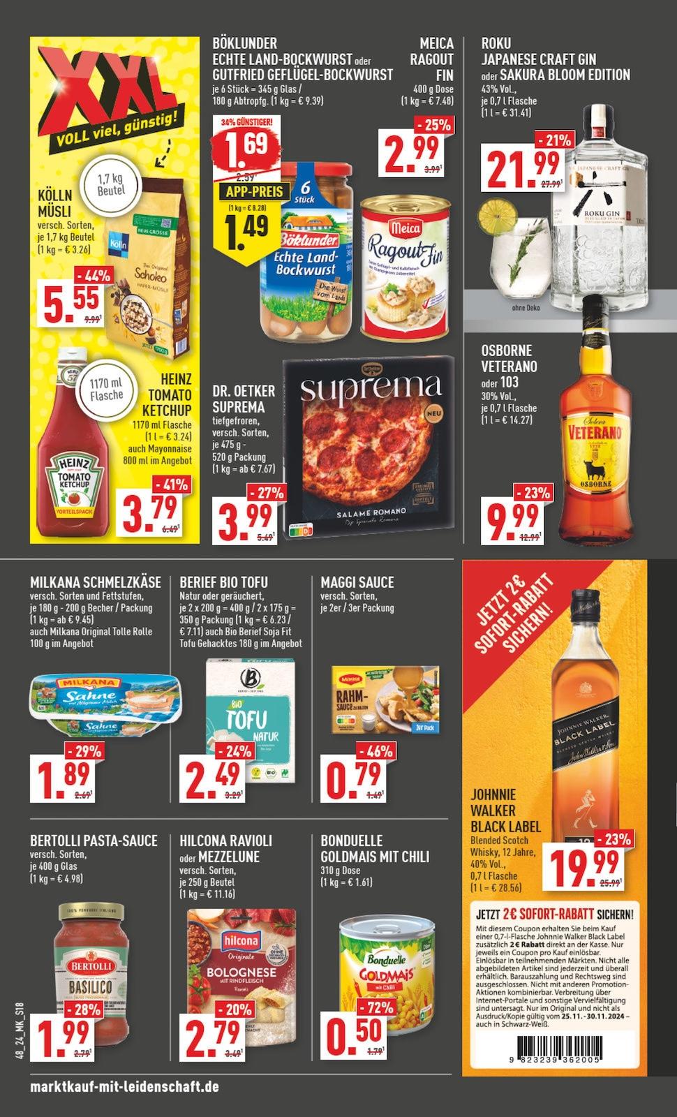 Marktkauf Aktueller Prospekt ab Montag Seite 18