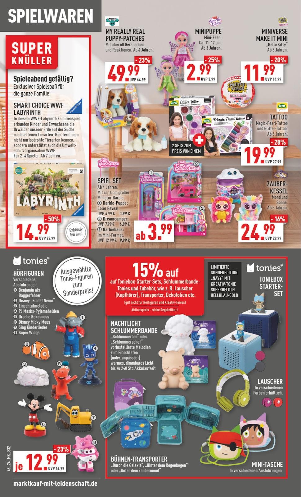 Marktkauf Aktueller Prospekt ab Montag Seite 32
