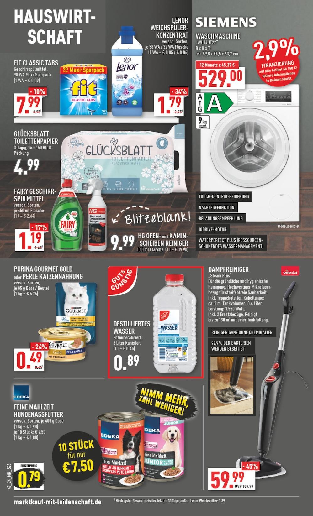 Marktkauf Aktueller Prospekt ab Montag Seite 28