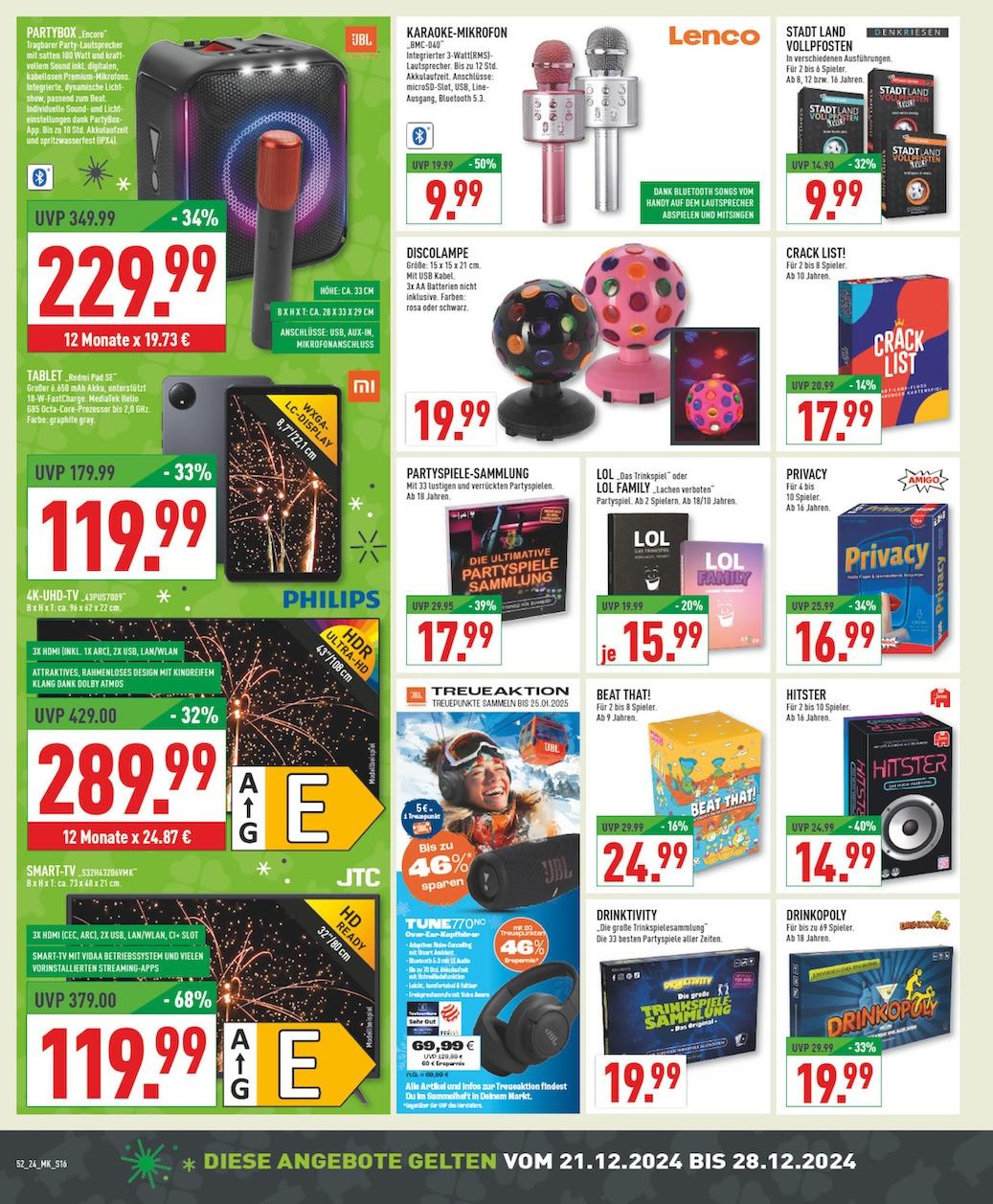 Marktkauf Aktueller Prospekt ab Montag Seite 16