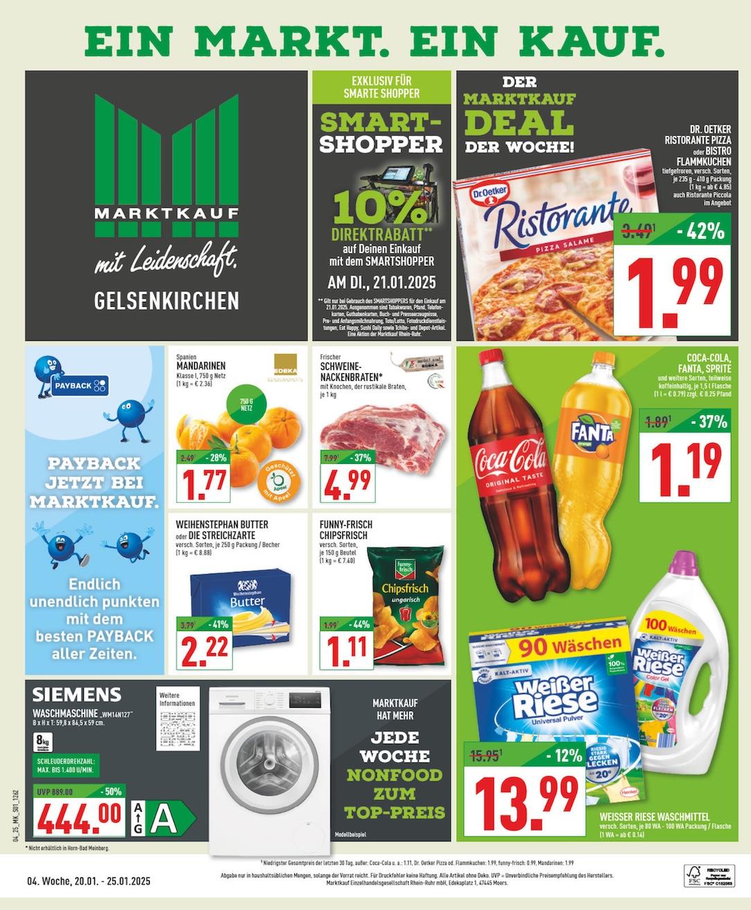 Marktkauf Aktueller Prospekt ab Montag Seite 1