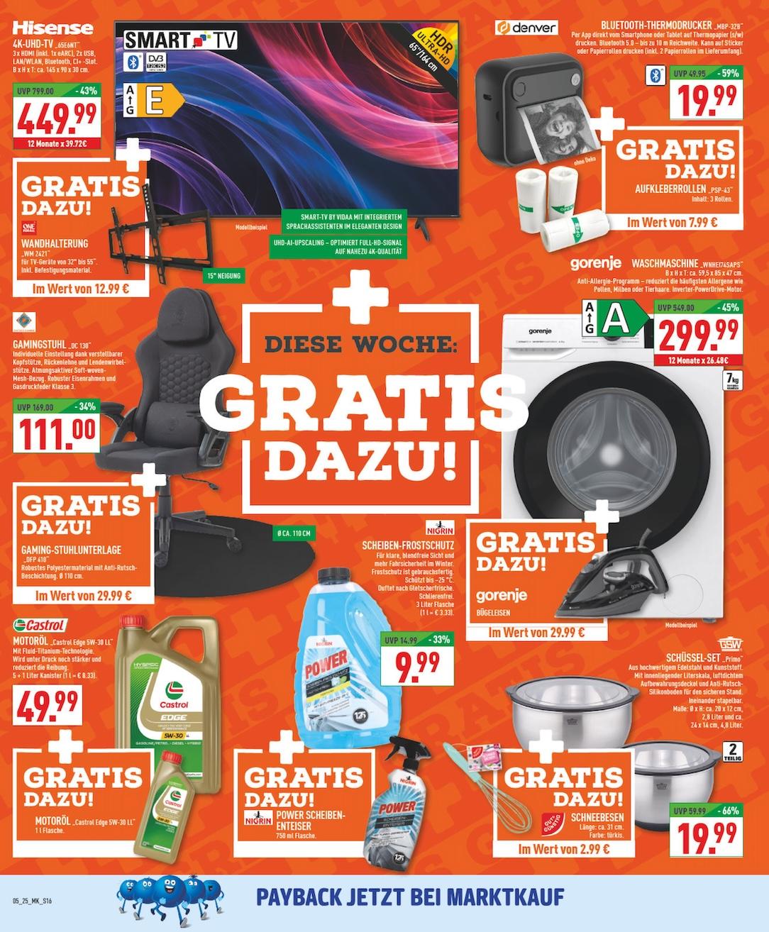 Marktkauf Aktueller Prospekt ab Montag Seite 16