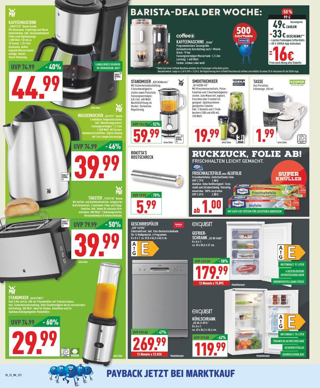 Marktkauf Aktueller Prospekt ab Montag Seite 22
