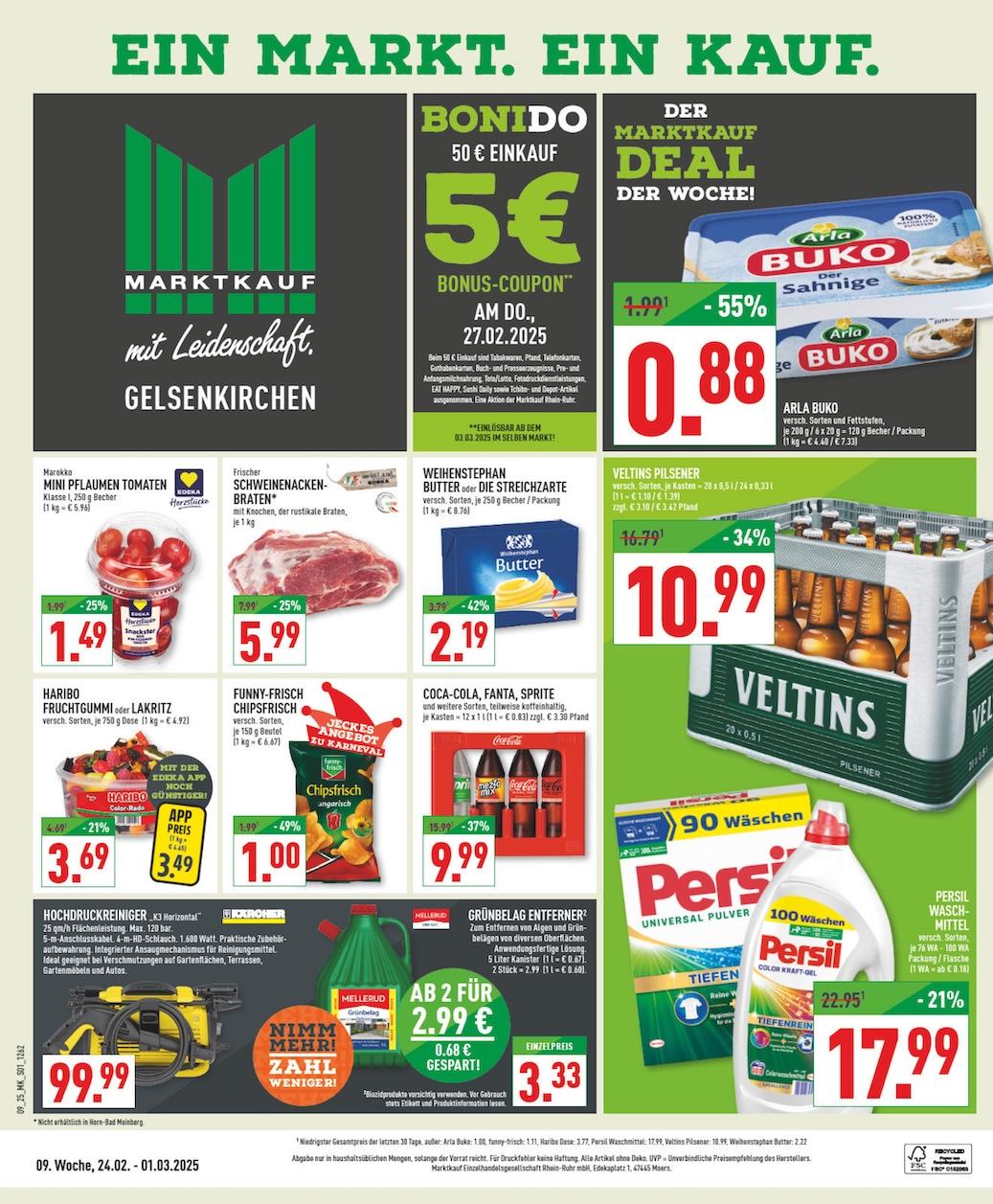 Marktkauf Aktueller Prospekt ab Montag Seite 1