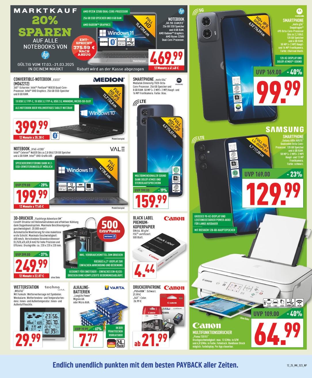 Marktkauf Aktueller Prospekt ab Montag Seite 23