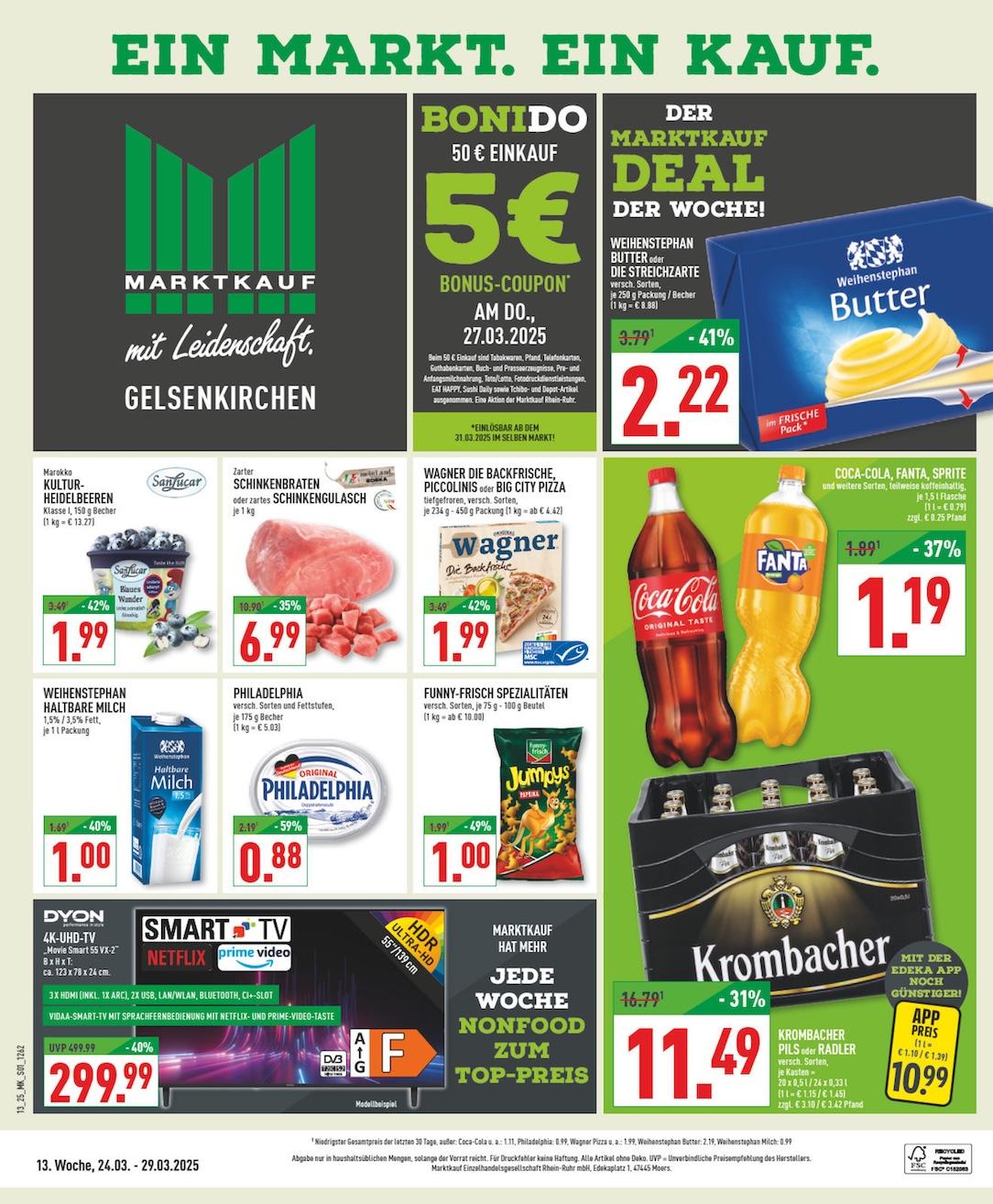Marktkauf Aktueller Prospekt ab Montag Seite 1