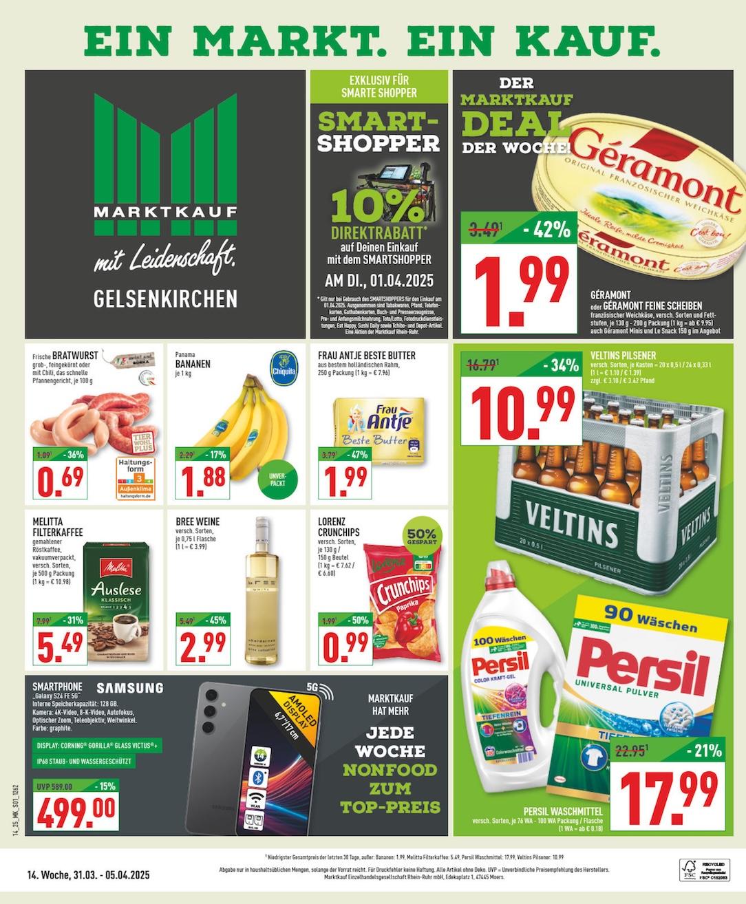 Marktkauf Aktueller Prospekt ab Montag Seite 1