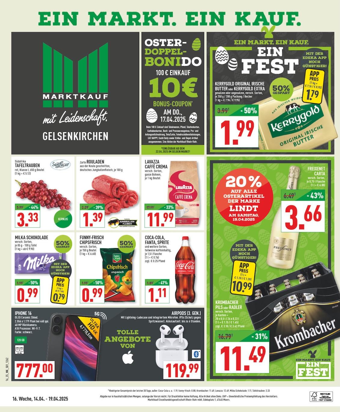 Marktkauf Aktueller Prospekt ab Montag Seite 1