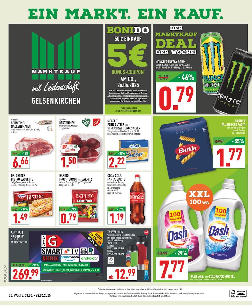 Marktkauf Aktueller Prospekt ab Montag Seite 1