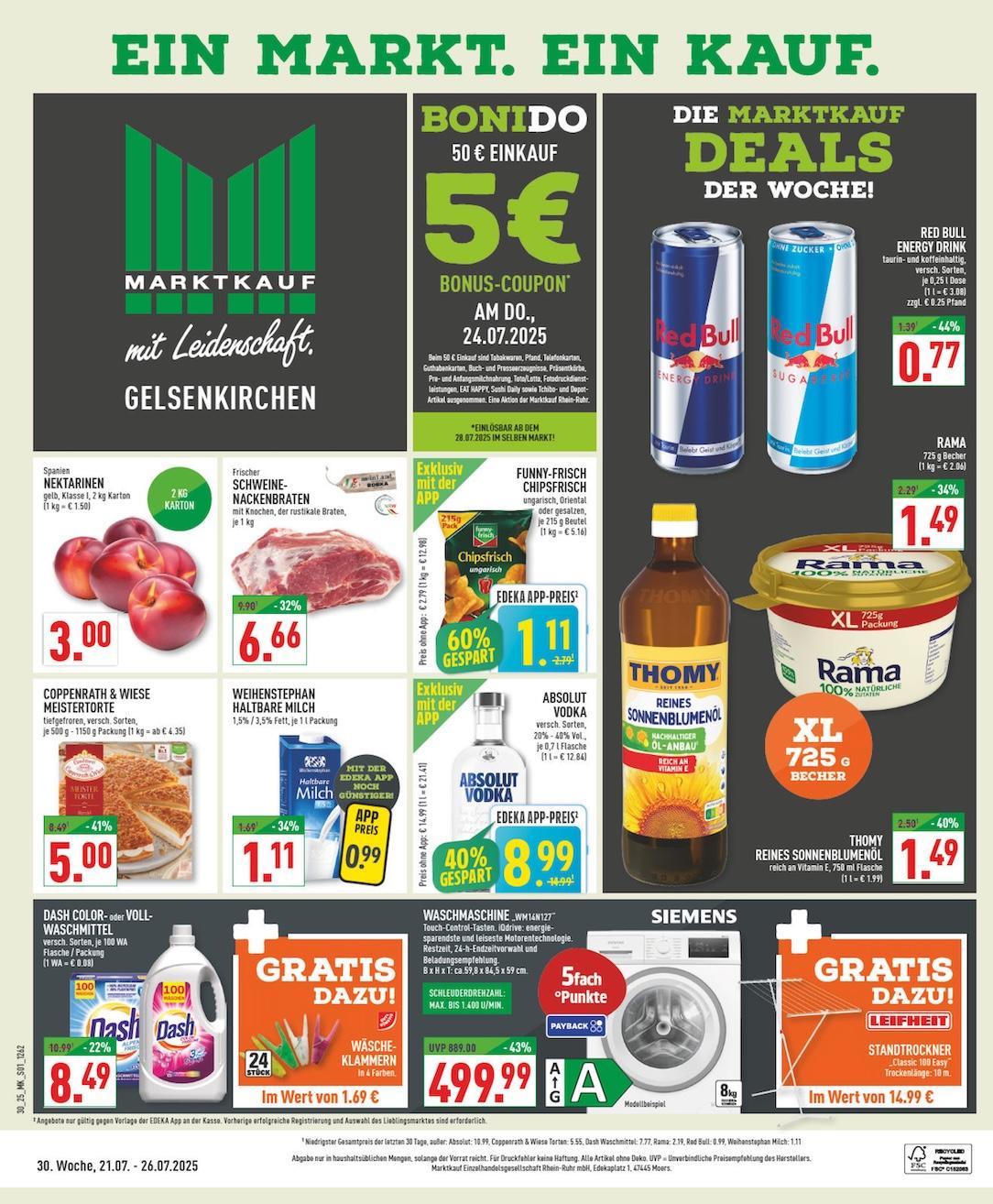 Marktkauf Aktueller Prospekt ab Montag Seite 1