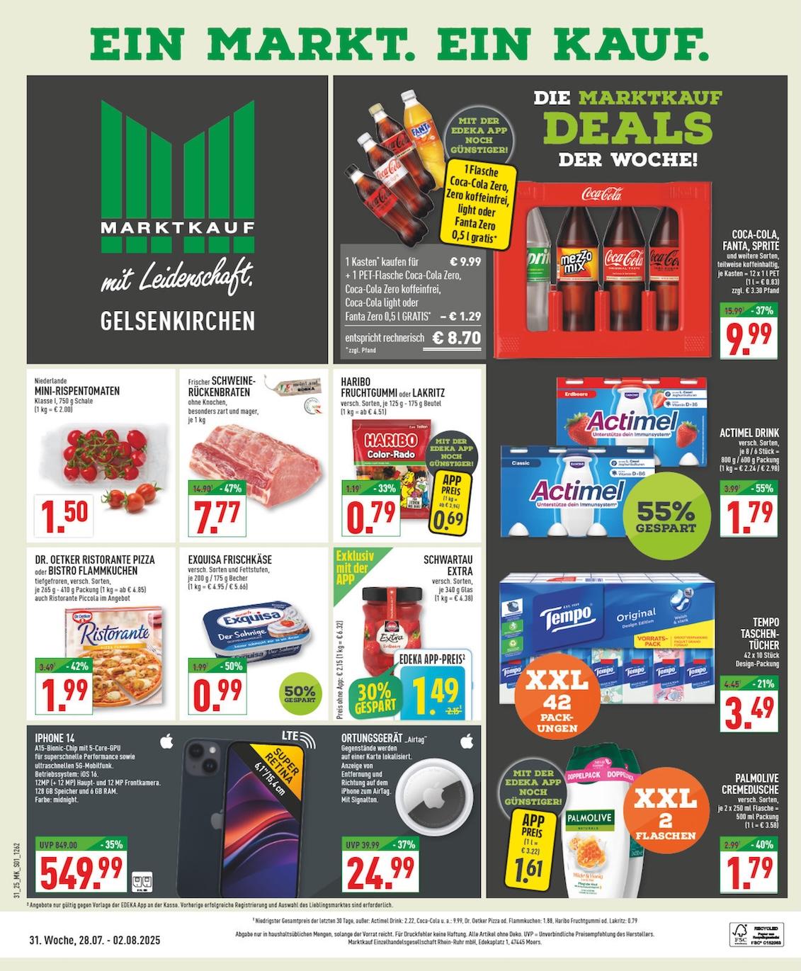 Marktkauf Aktueller Prospekt ab Montag Seite 1