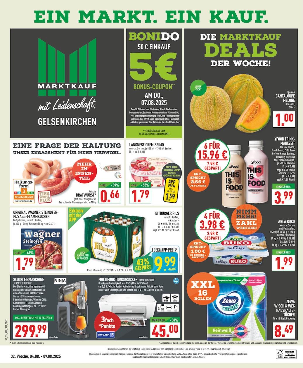 Marktkauf Aktueller Prospekt ab Montag Seite 1