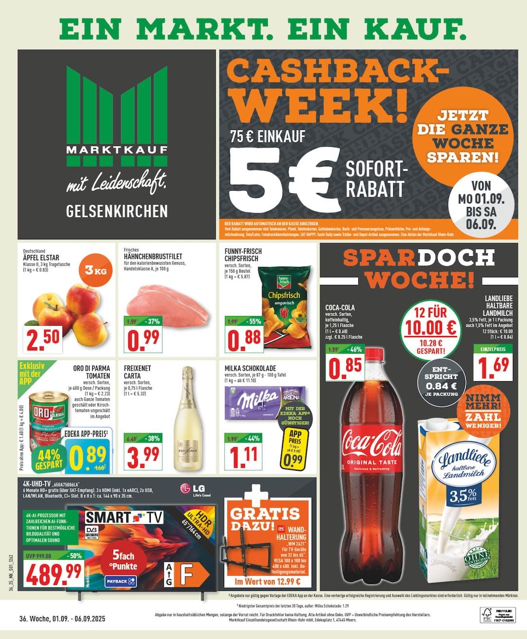 Marktkauf Aktueller Prospekt ab Montag Seite 1