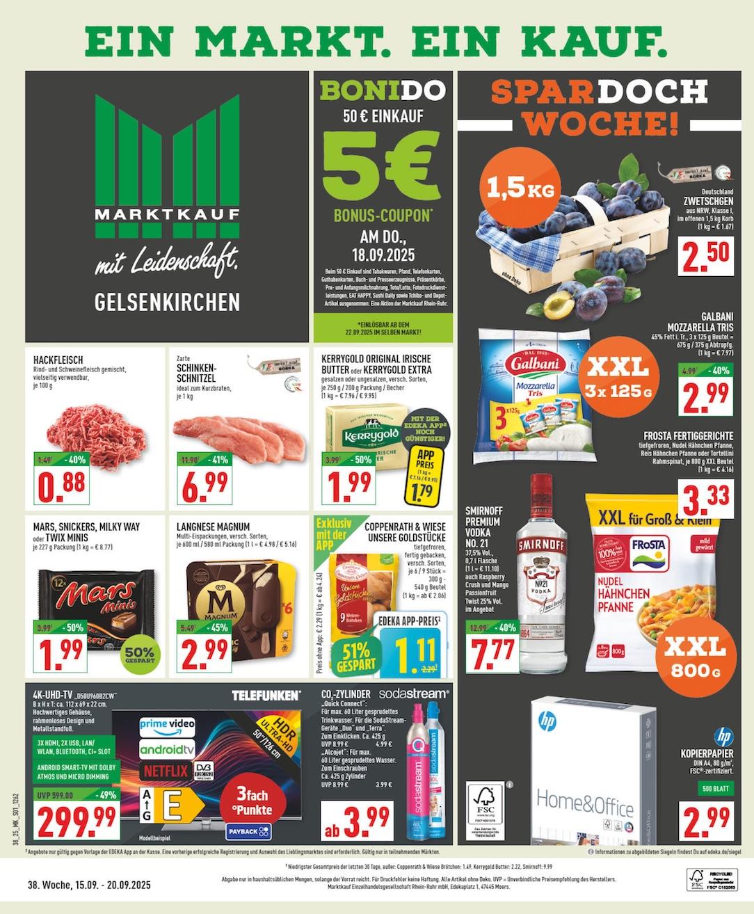 Marktkauf Aktueller Prospekt ab Montag Seite 1