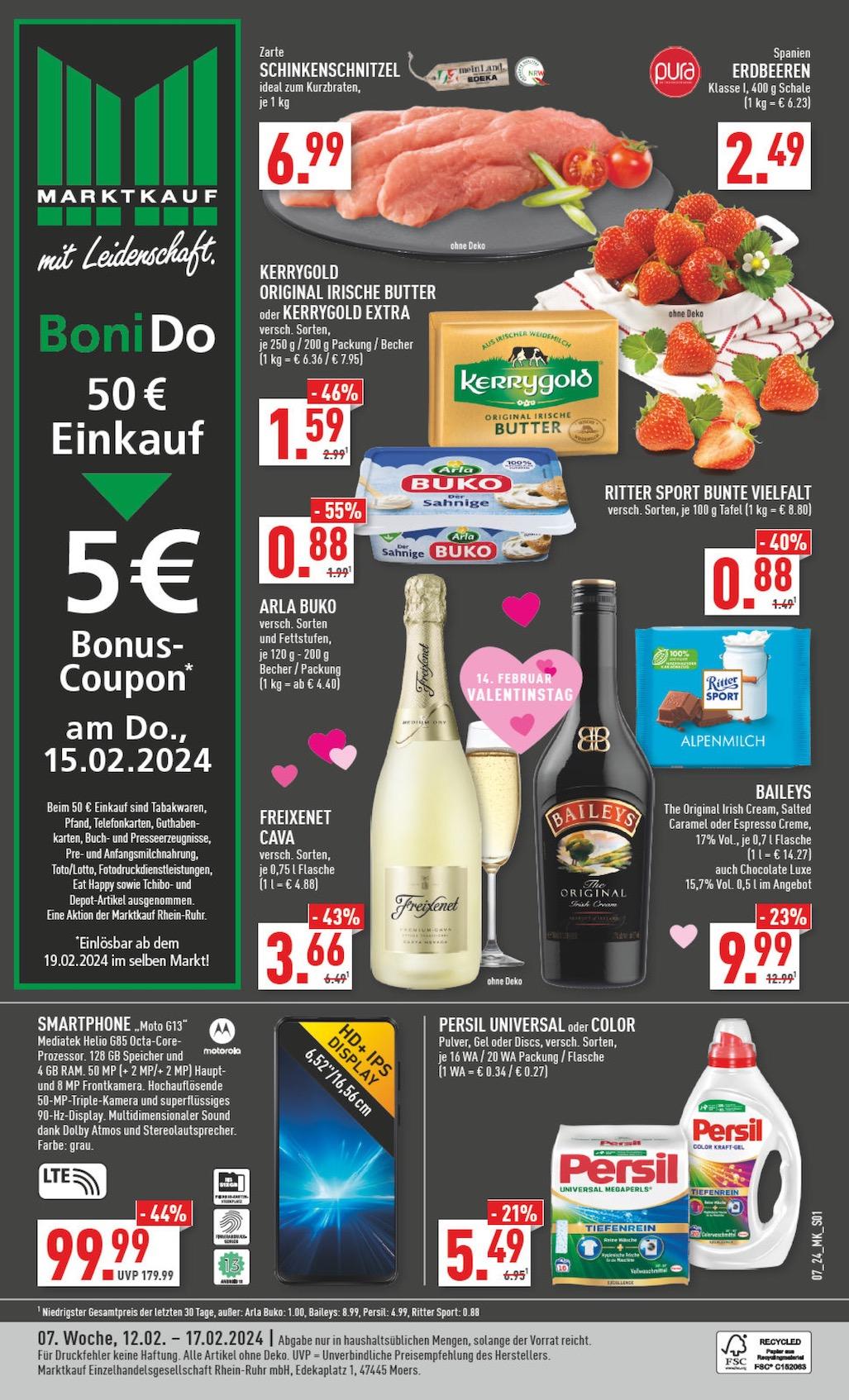 Marktkauf Aktueller Prospekt ab Montag Seite 1