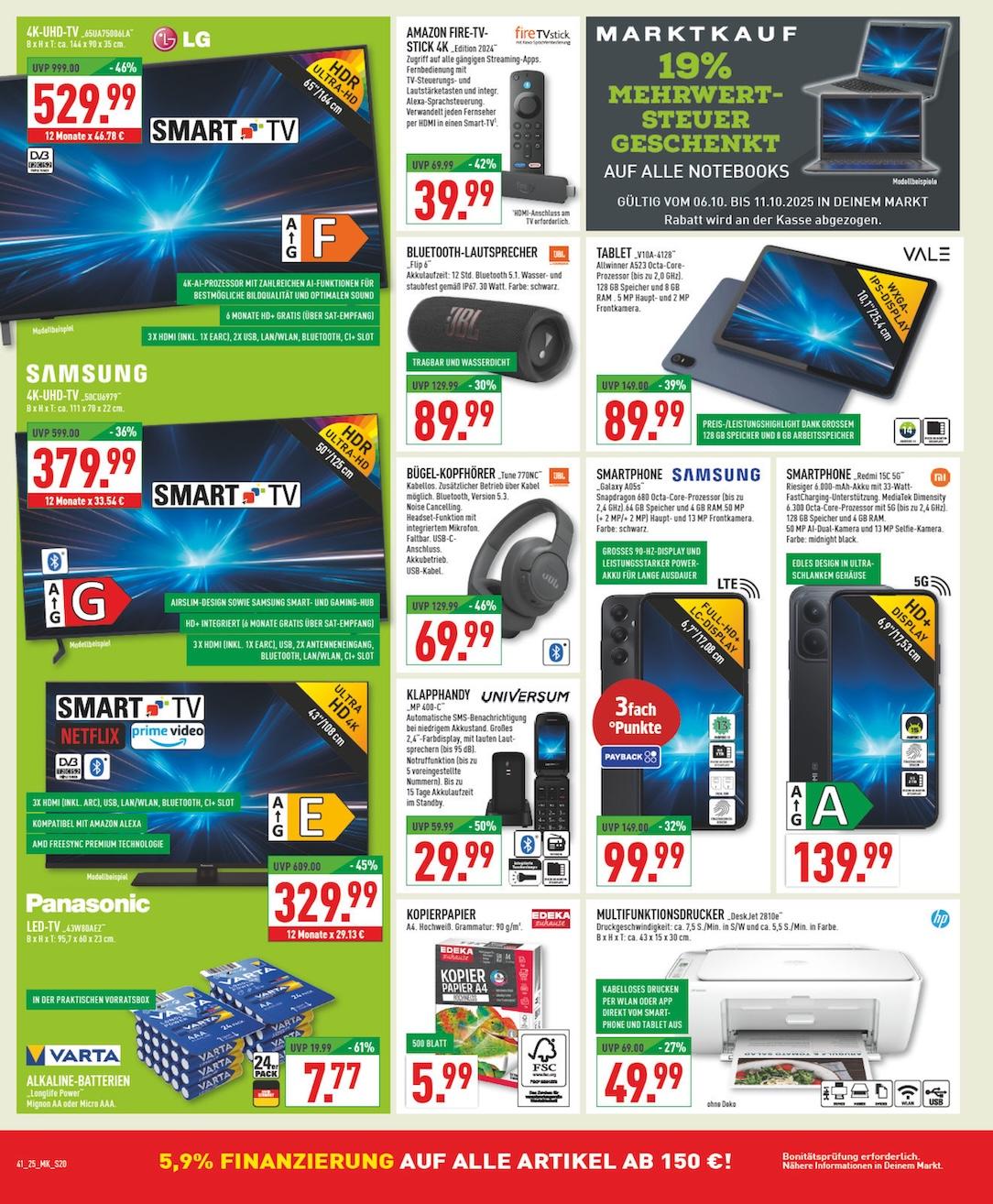Marktkauf Aktueller Prospekt ab Montag Seite 20
