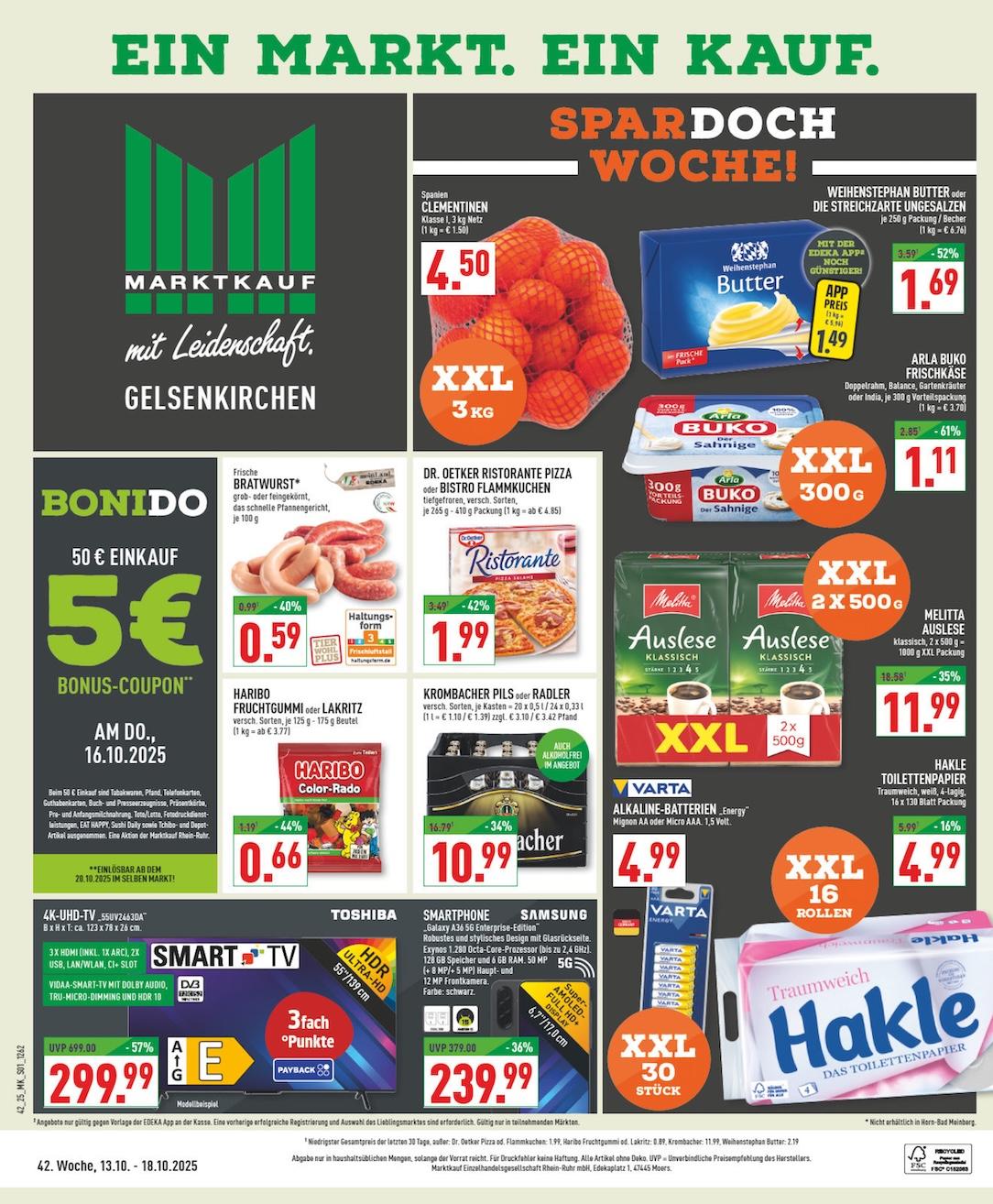 Marktkauf Aktueller Prospekt ab Montag Seite 1
