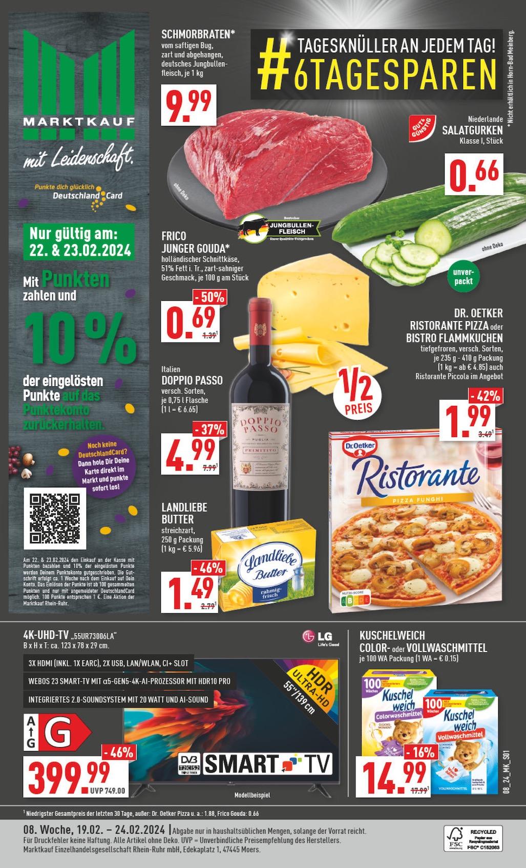 Marktkauf Aktueller Prospekt ab Montag Seite 1