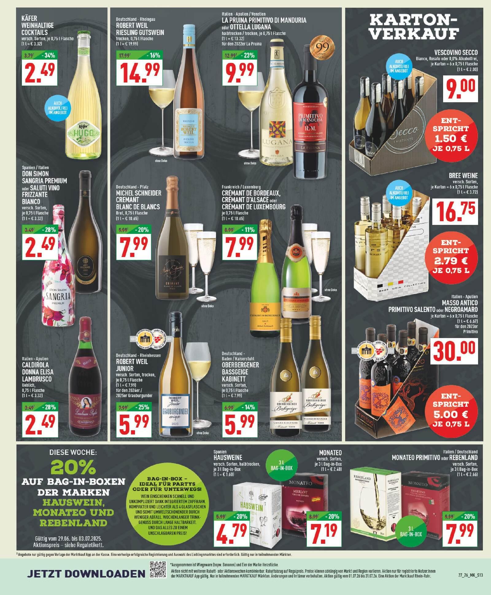 Marktkauf Aktueller Prospekt ab Montag Seite 13