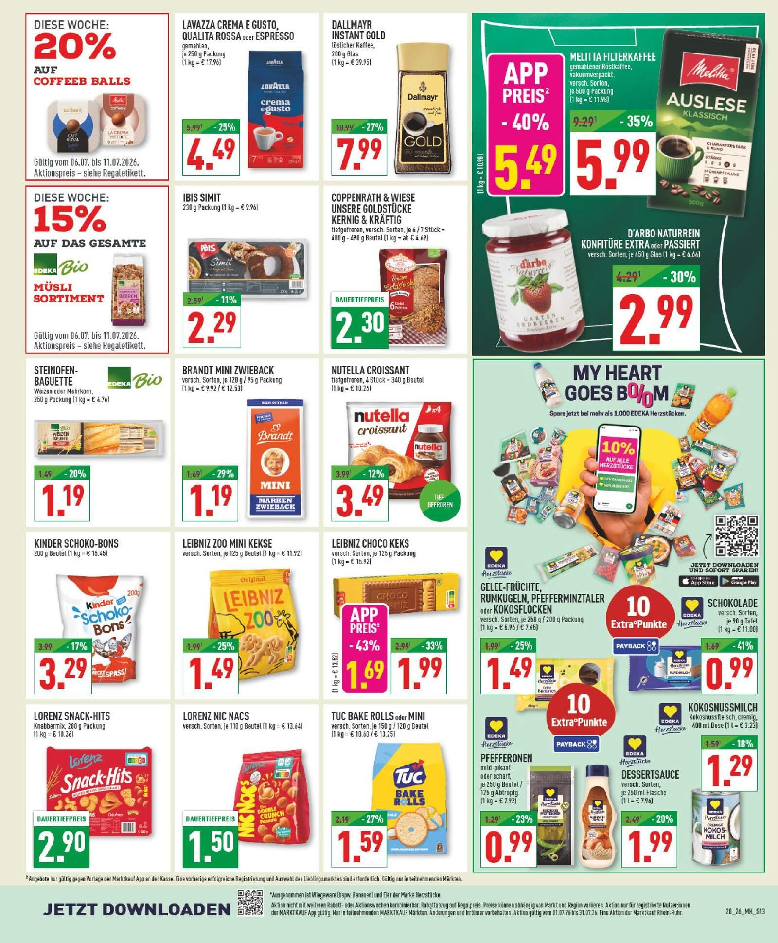 Marktkauf Aktueller Prospekt ab Montag Seite 13