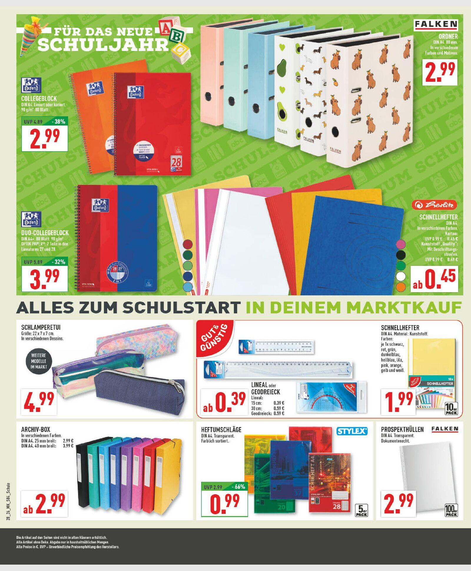Marktkauf Aktueller Prospekt ab Montag Seite 32