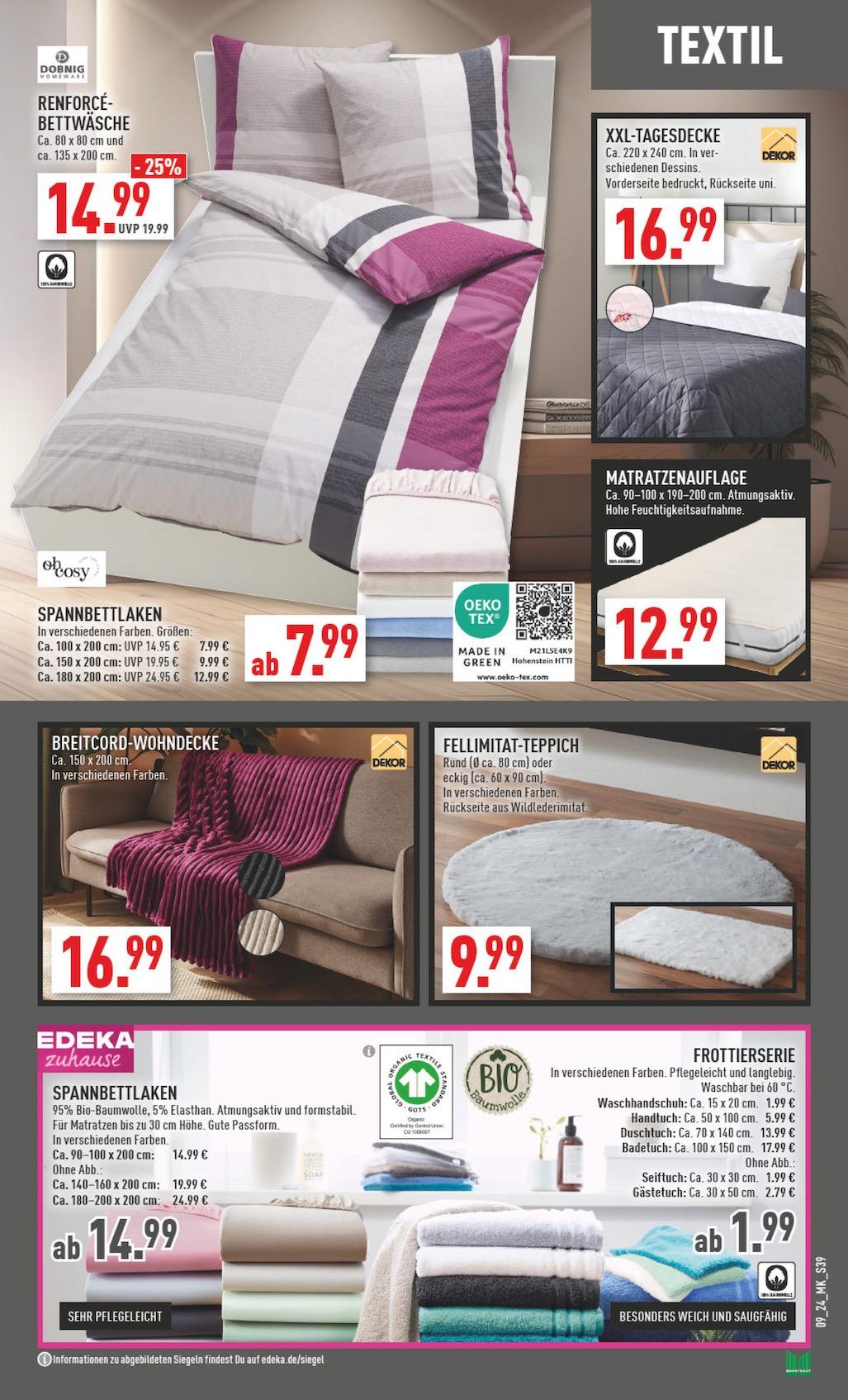 Marktkauf Aktueller Prospekt ab Montag Seite 39