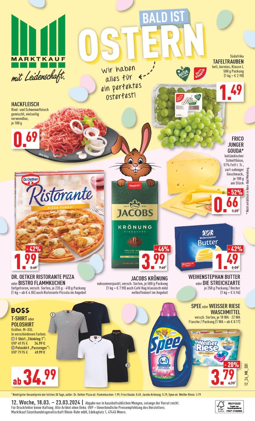 Marktkauf Aktueller Prospekt ab Montag Seite 1