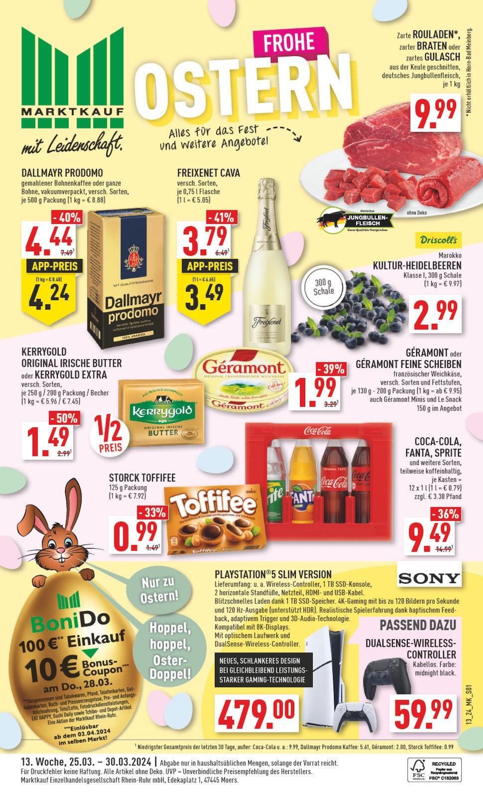 Marktkauf Aktueller Prospekt ab Montag Seite 1