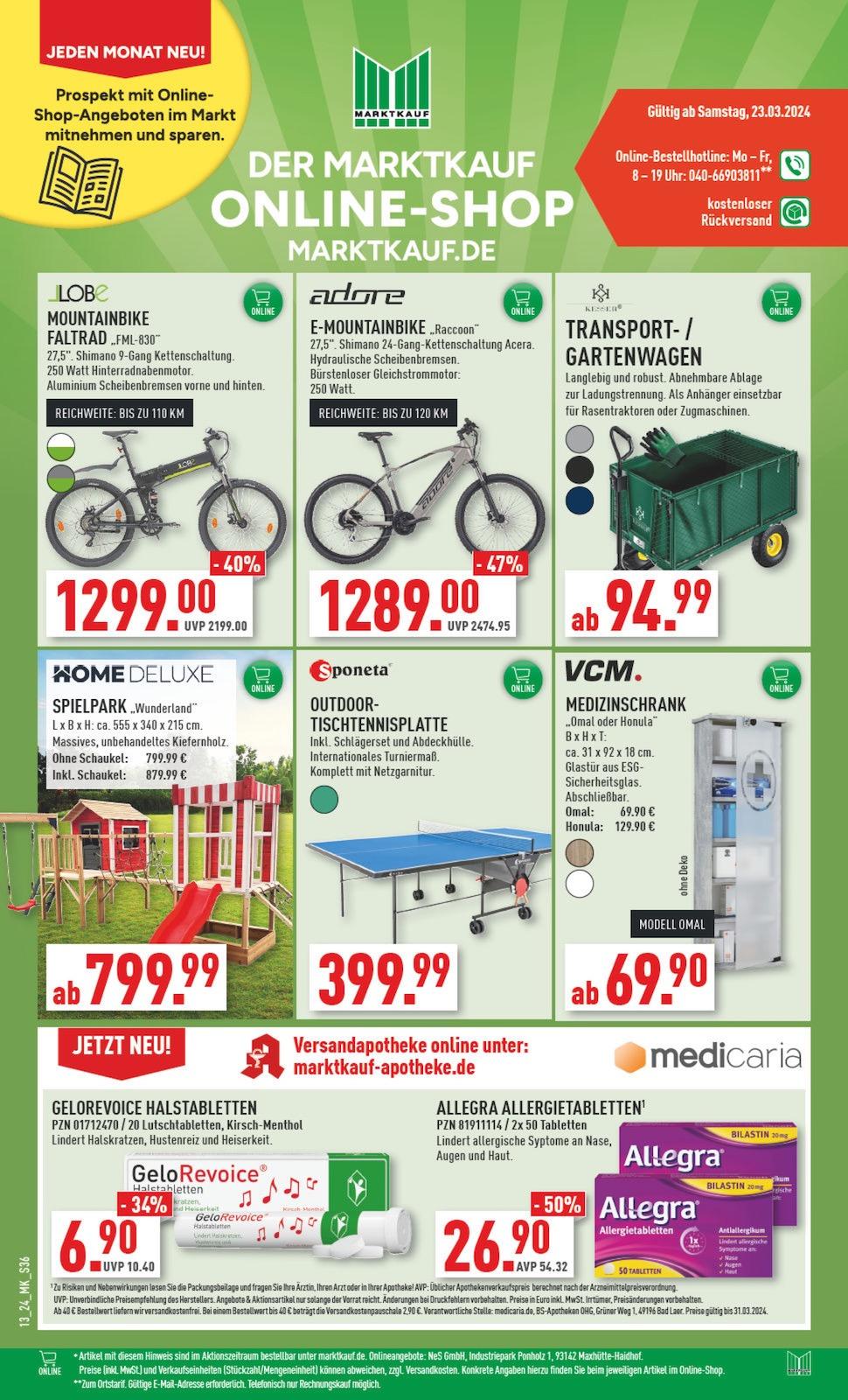 Marktkauf Aktueller Prospekt ab Montag Seite 36