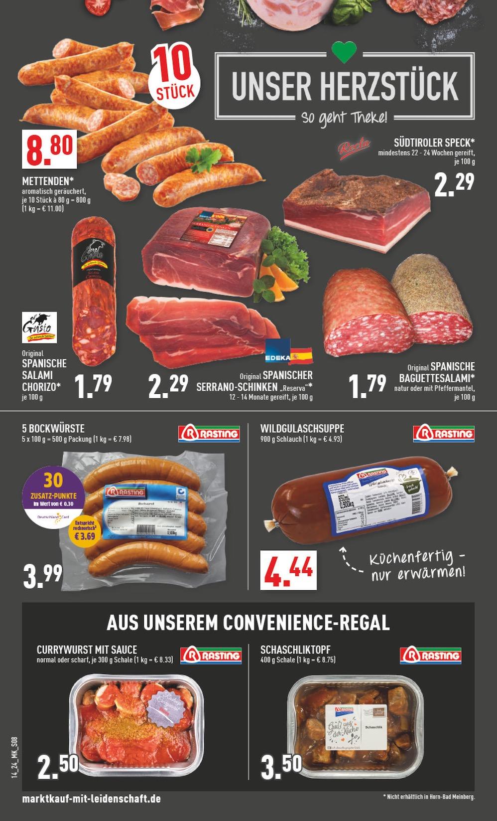 Marktkauf Aktueller Prospekt ab Dienstag Seite 8