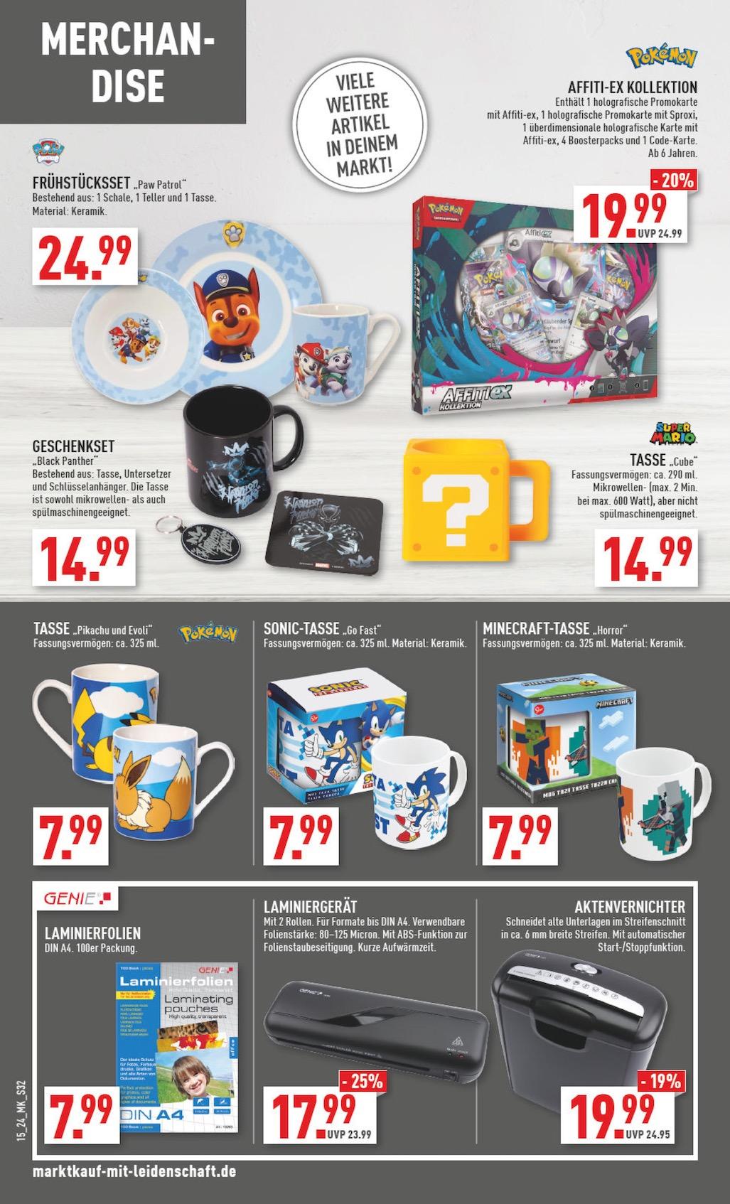 Marktkauf Aktueller Prospekt ab Montag Seite 32