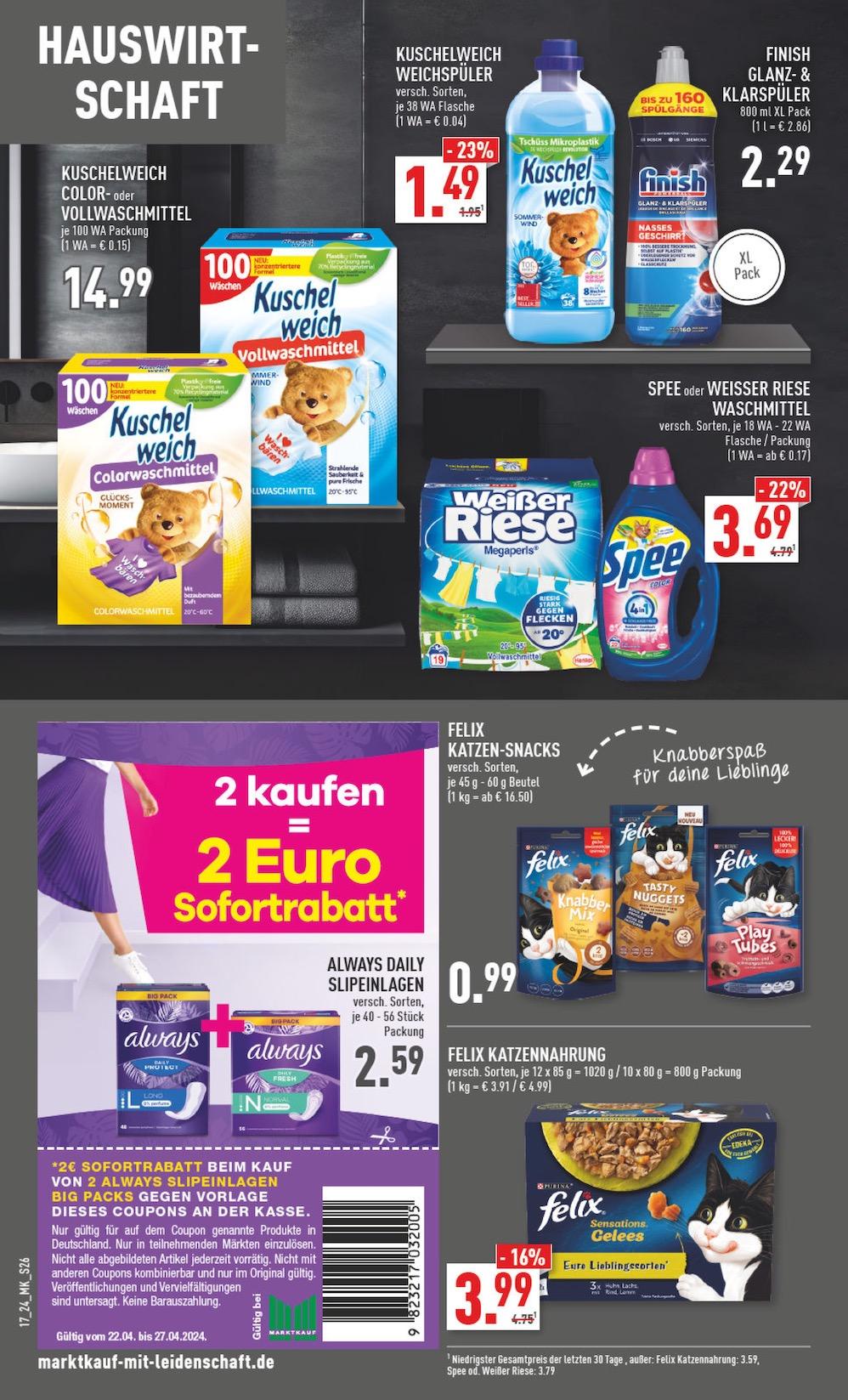 Marktkauf Aktueller Prospekt ab Montag Seite 26