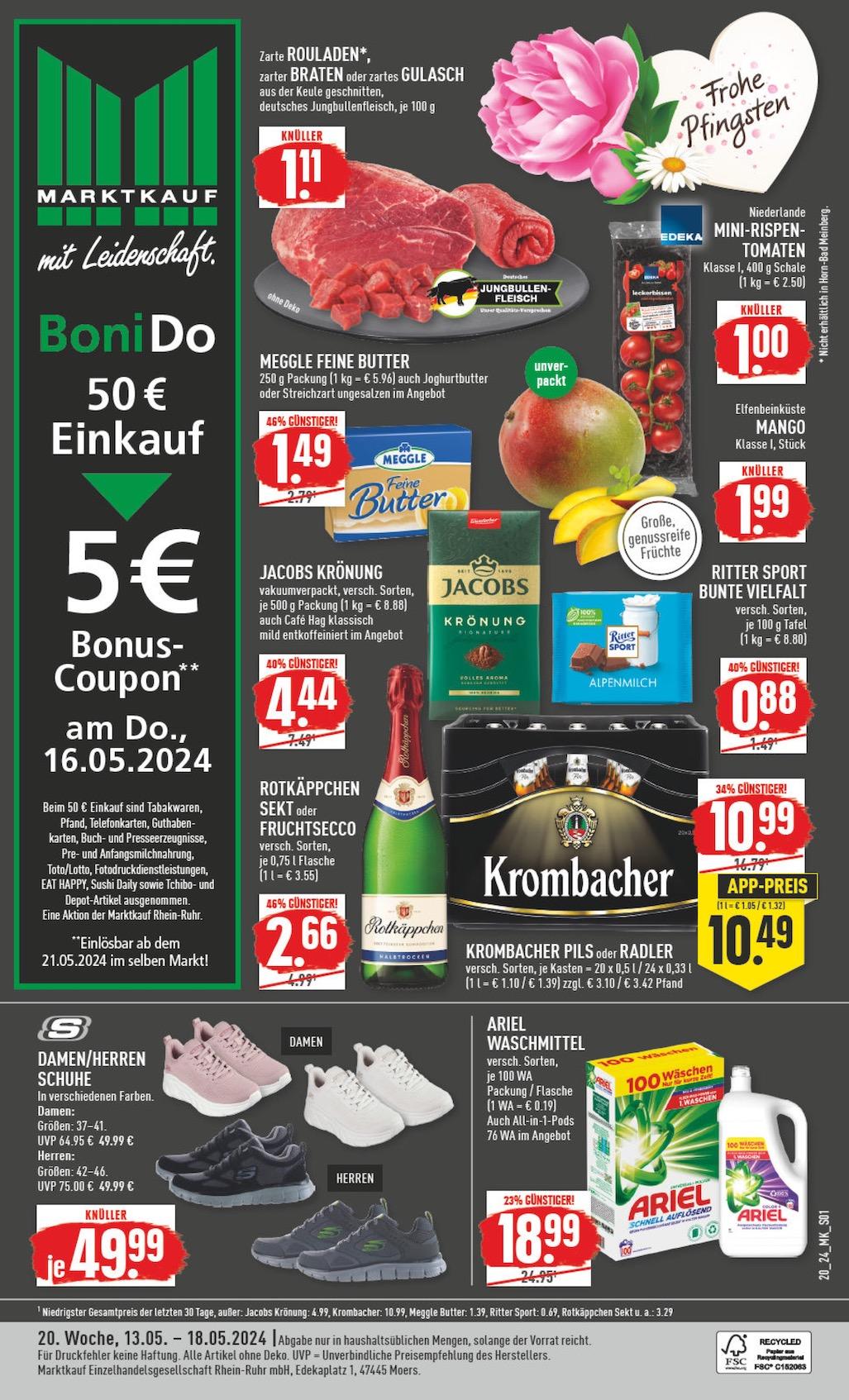 Marktkauf Aktueller Prospekt ab Montag Seite 1
