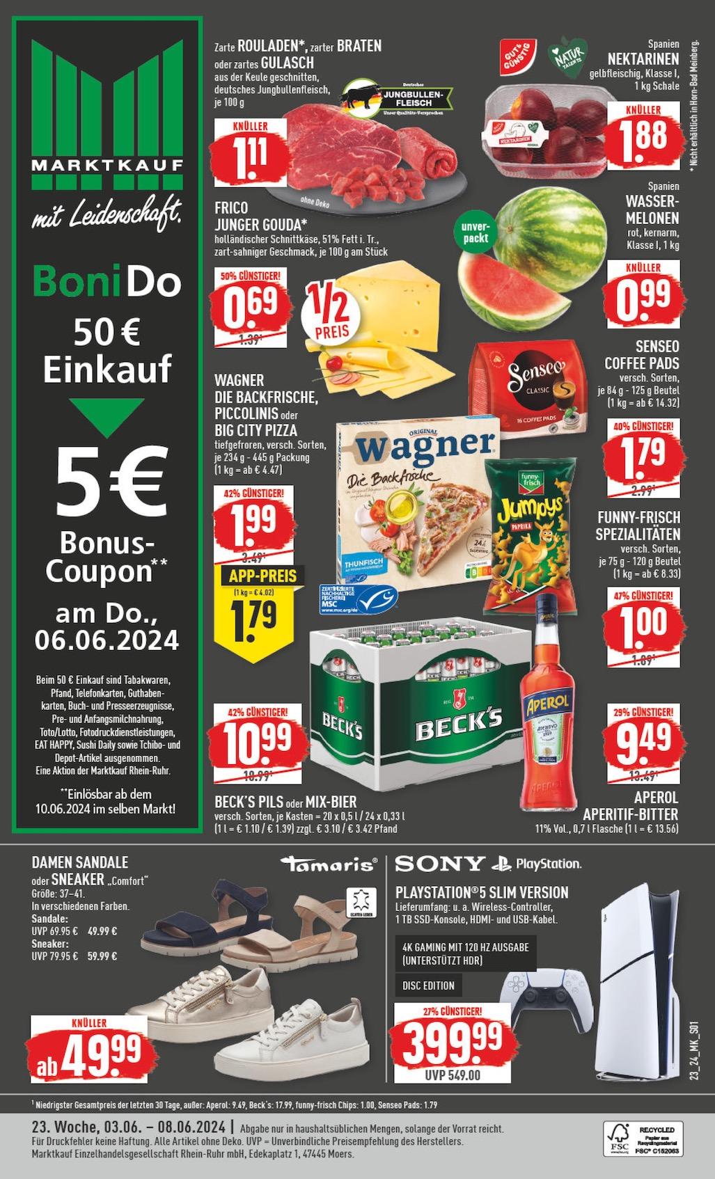 Marktkauf Aktueller Prospekt ab Montag Seite 1